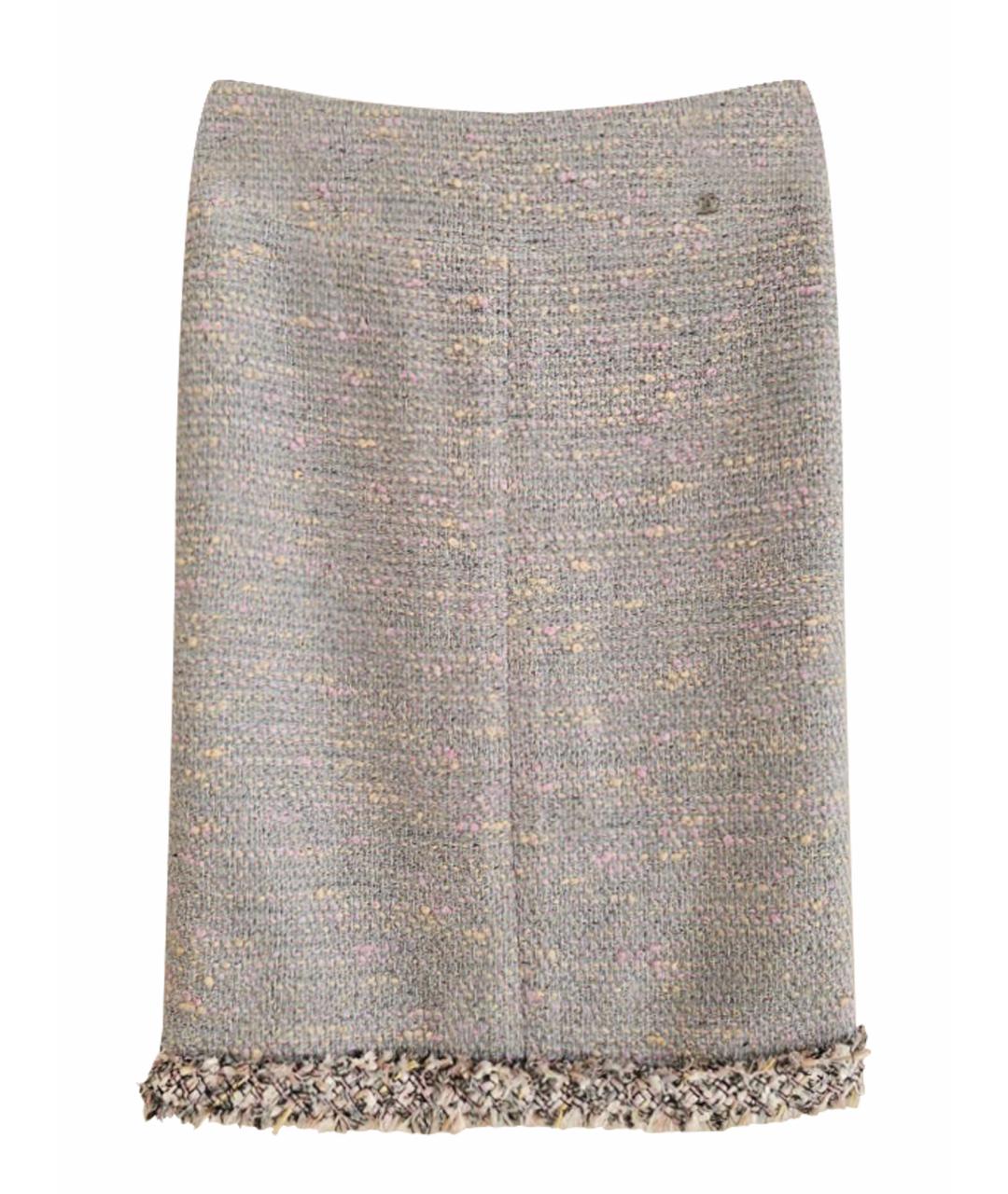 CHANEL Мульти юбка мини, фото 1