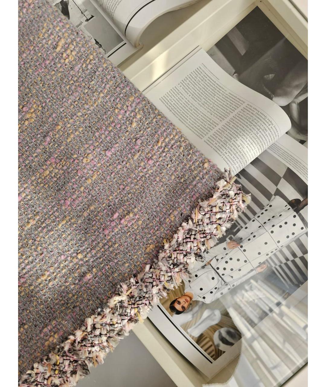 CHANEL Мульти юбка мини, фото 8