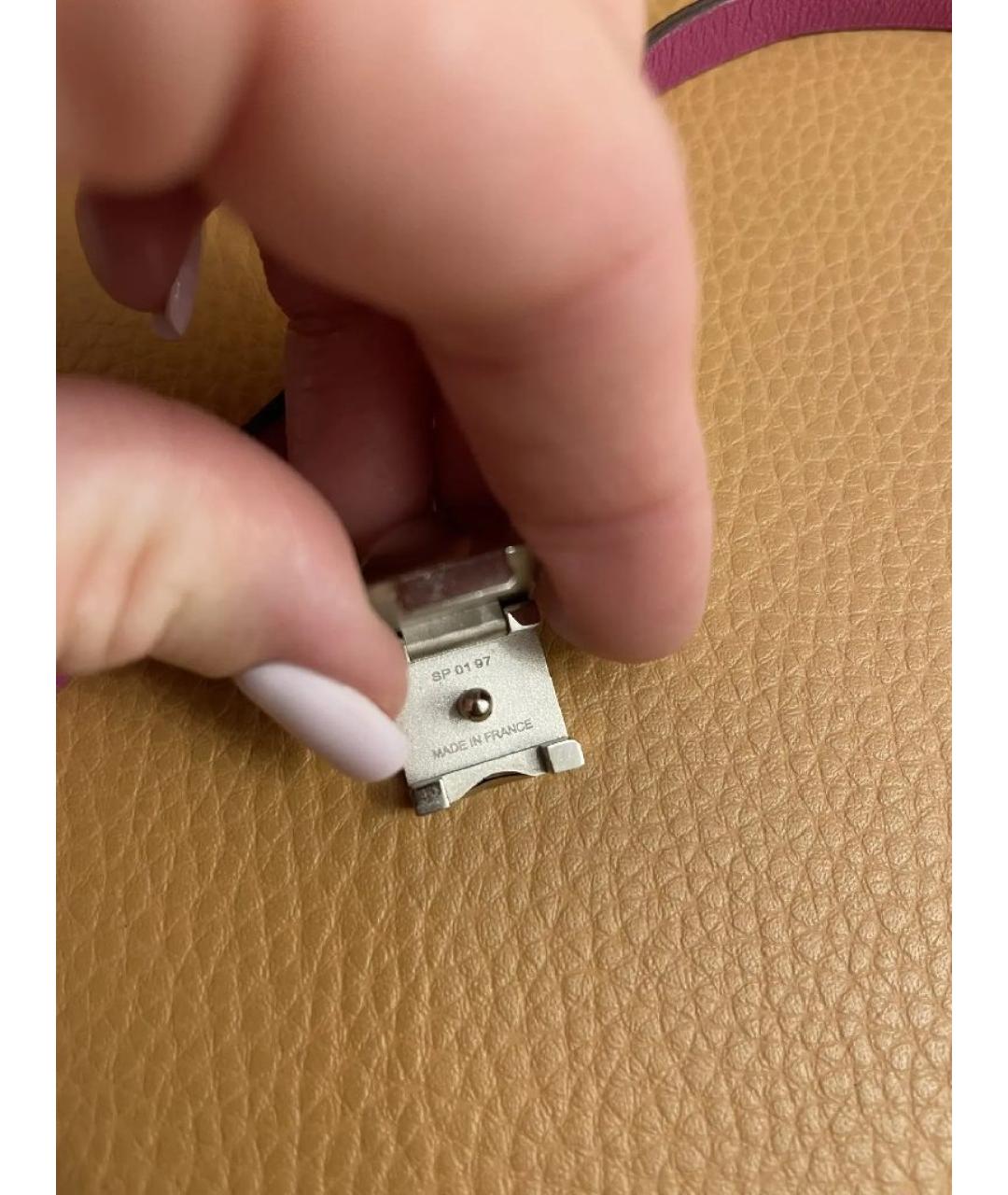 HERMES Мульти кожаный браслет, фото 4