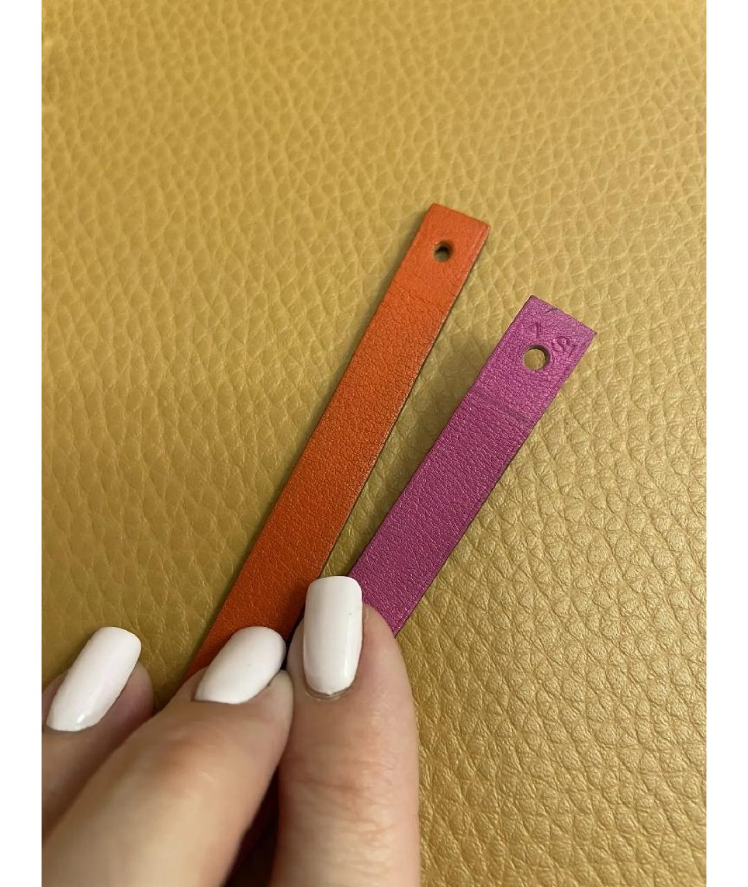 HERMES Мульти кожаный браслет, фото 5