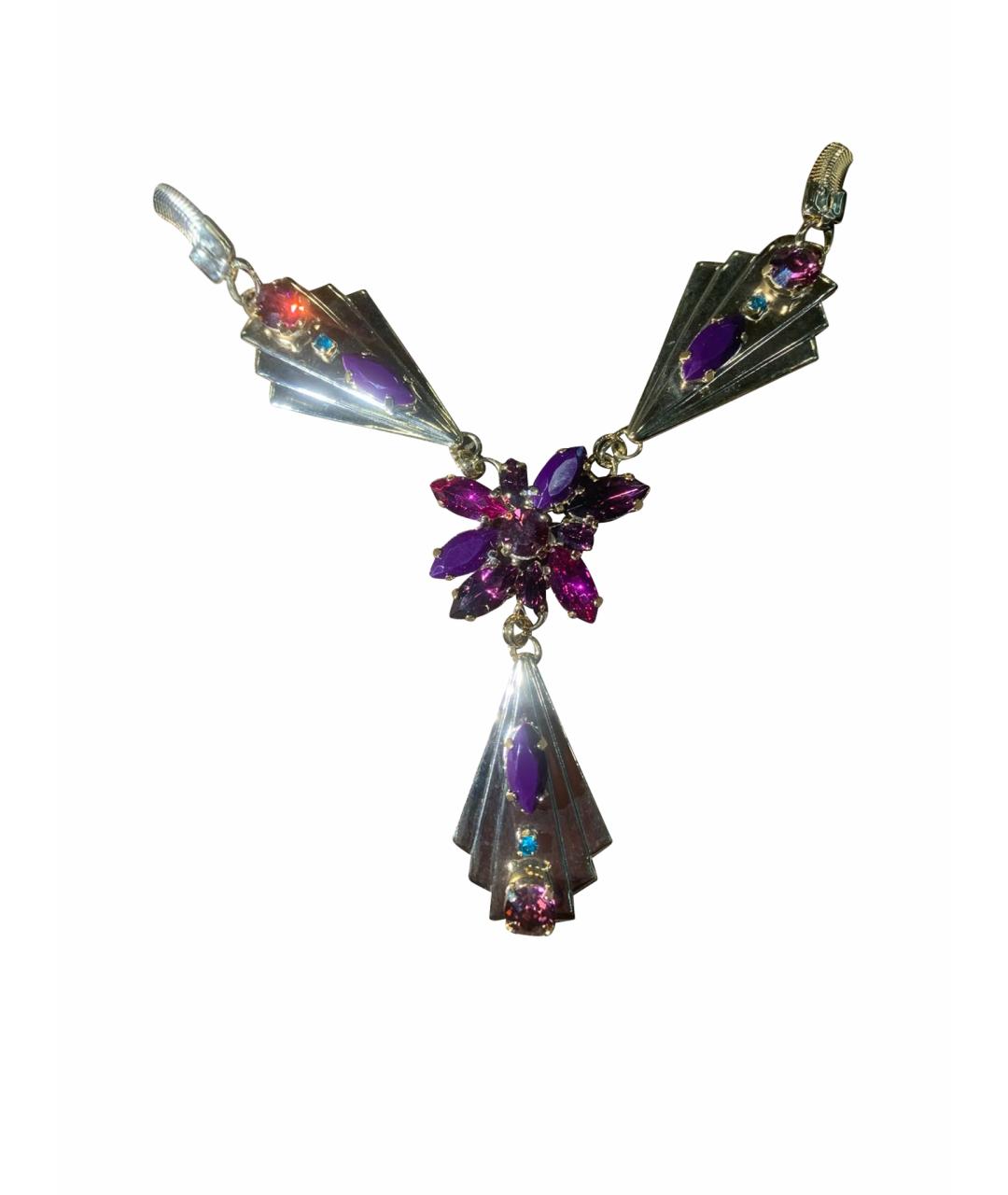 ROBERTO CAVALLI Мульти металлическое колье, фото 1