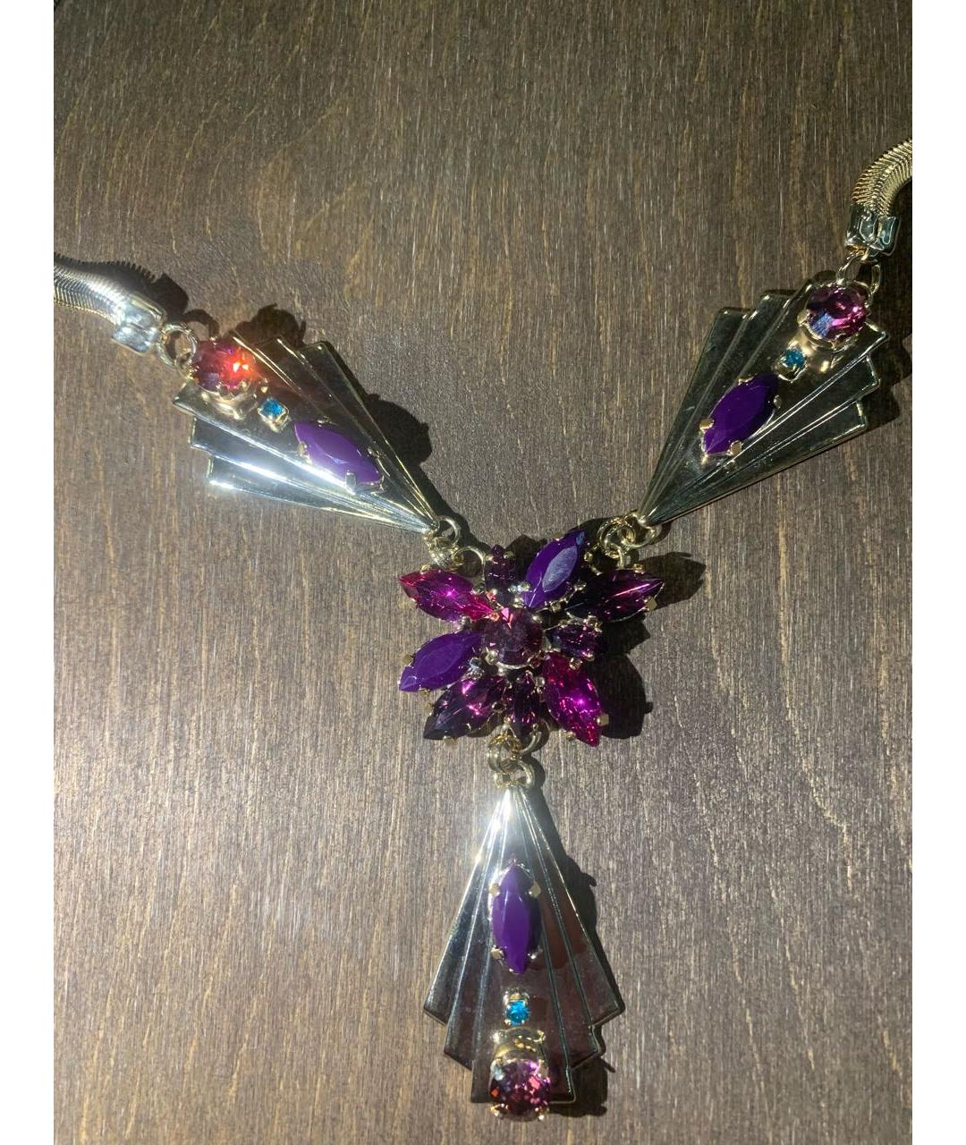 ROBERTO CAVALLI Мульти металлическое колье, фото 4