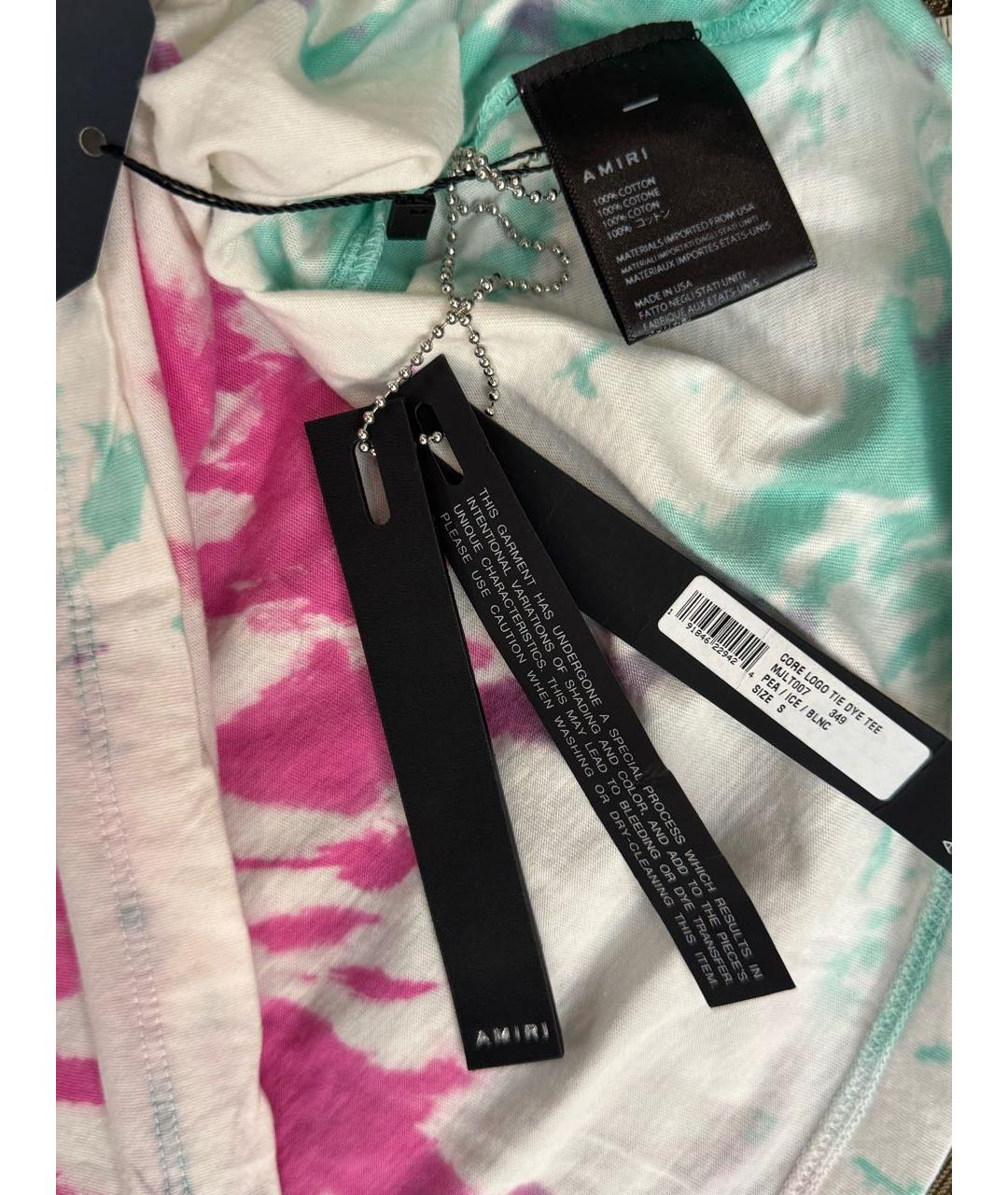 AMIRI Мульти хлопковая футболка, фото 7