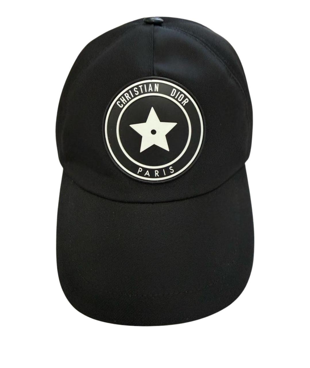 CHRISTIAN DIOR Черная кепка, фото 1