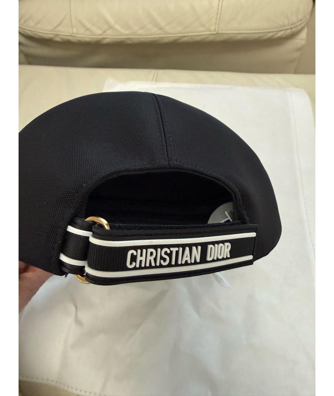 CHRISTIAN DIOR Черная кепка, фото 4