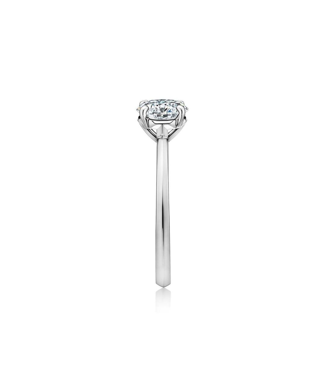 TIFFANY&CO Белое платиновое кольцо, фото 2