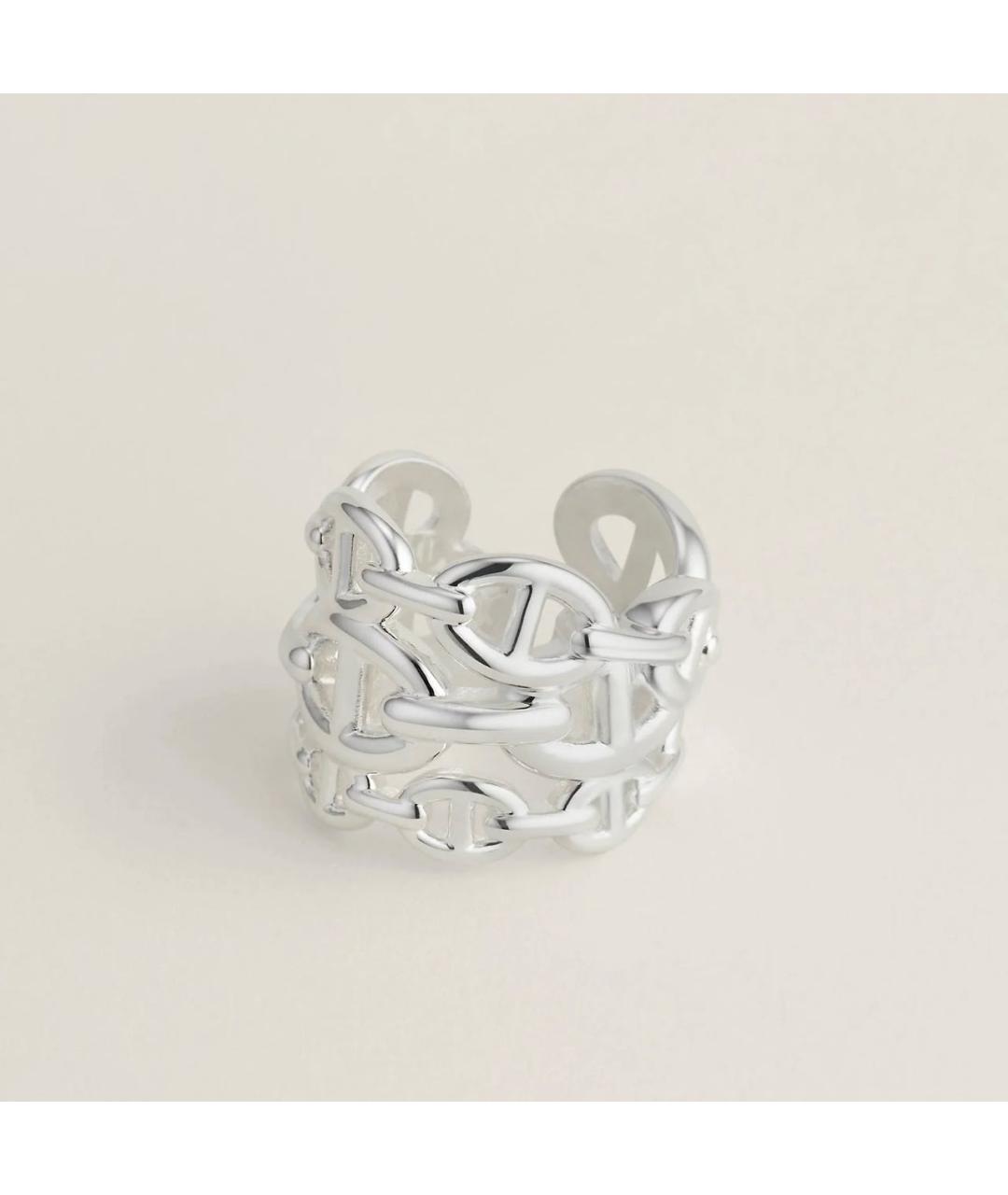 HERMES Серебряное серебряное кольцо, фото 9