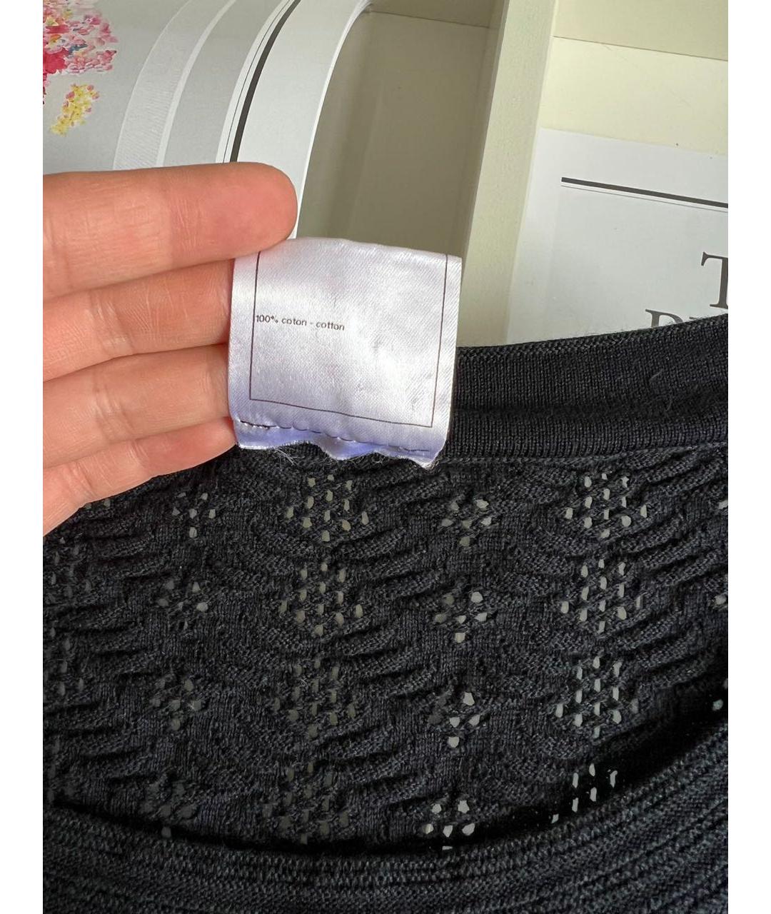 CHANEL Черное повседневное платье, фото 8