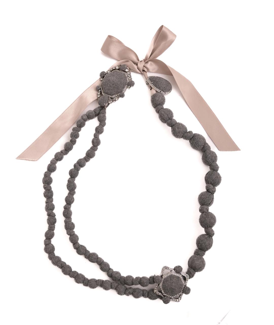LANVIN Серый чокер, фото 4