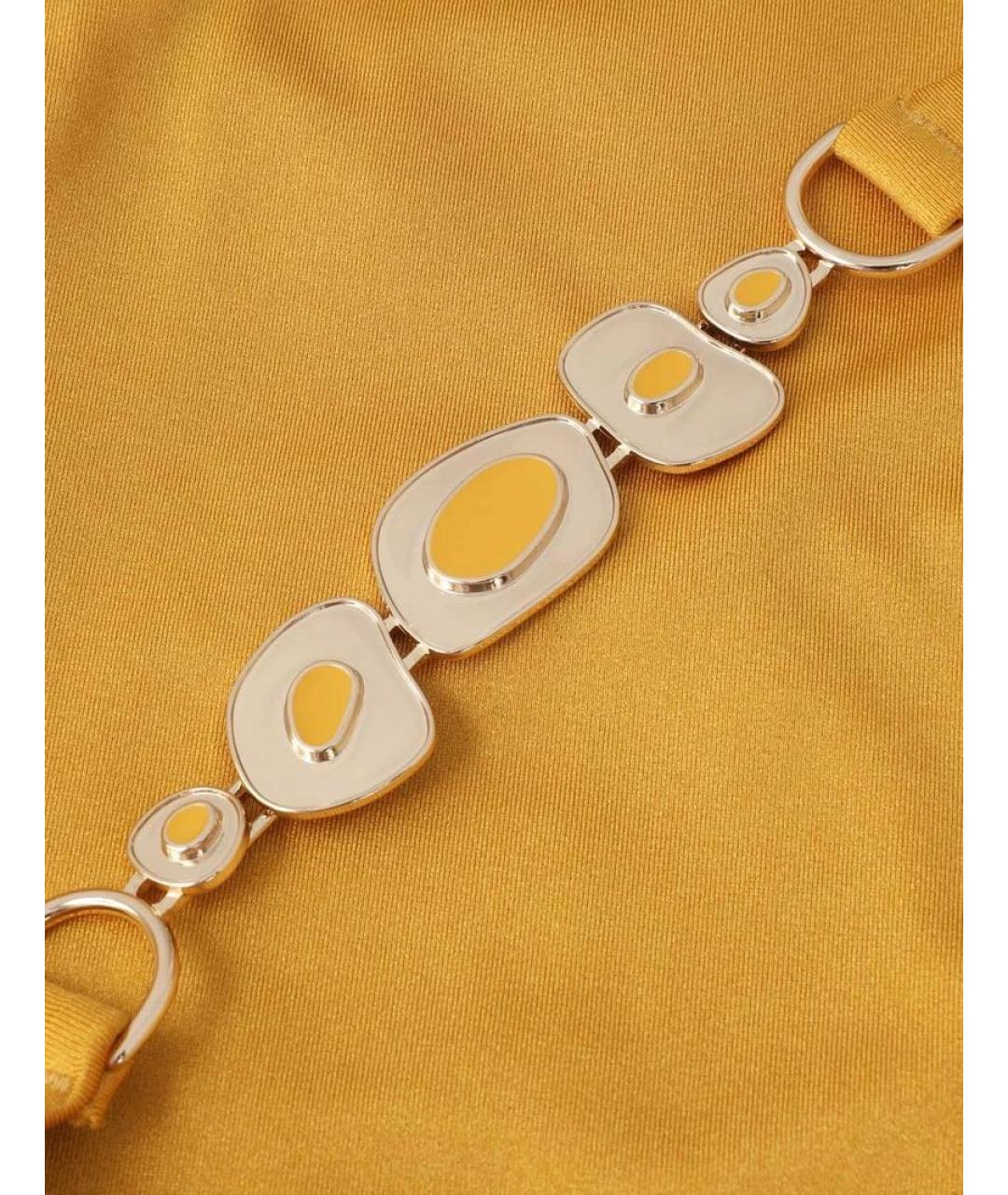 ZIMMERMANN Желтый полиамидовый купальник, фото 6