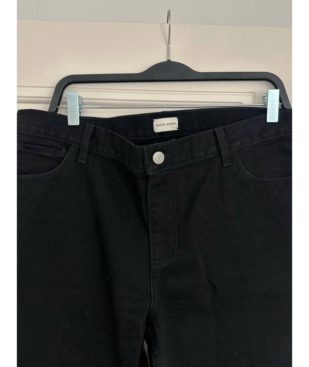 MAGDA BUTRYM Черные джинсы клеш, фото 4