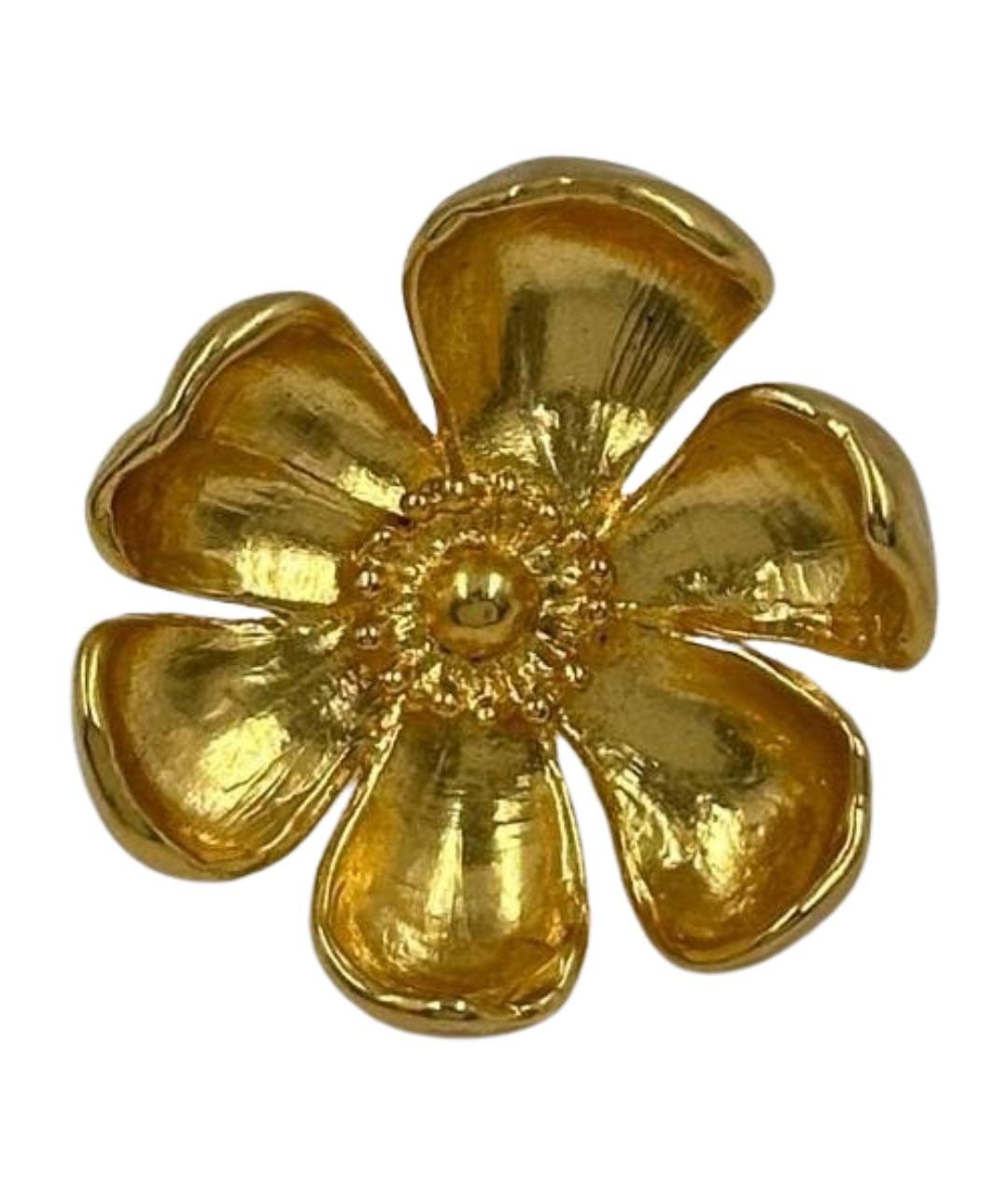 KENZO Золотая позолоченная булавка / брошь, фото 1