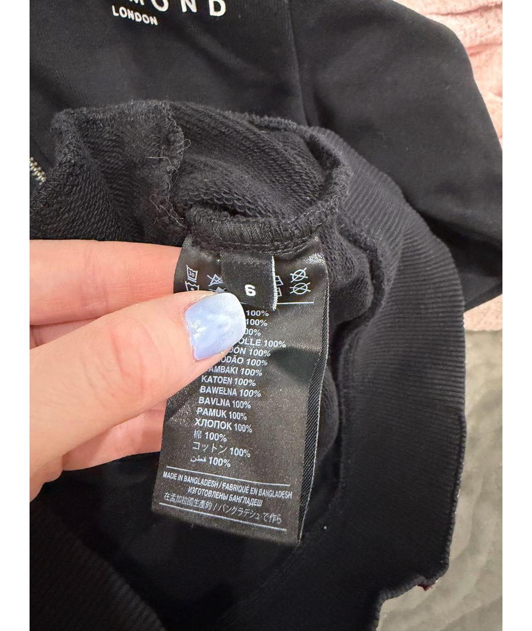 JOHN RICHMOND Черный хлопковый комплект, фото 3