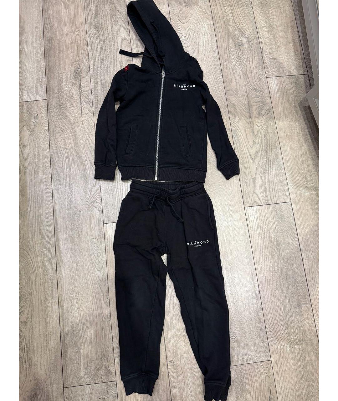 JOHN RICHMOND Черный хлопковый комплект, фото 4