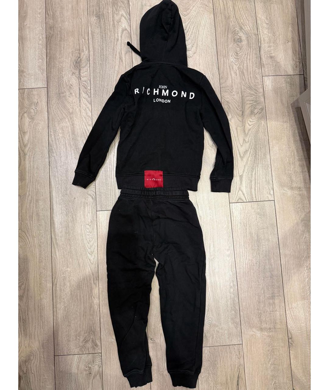 JOHN RICHMOND Черный хлопковый комплект, фото 2