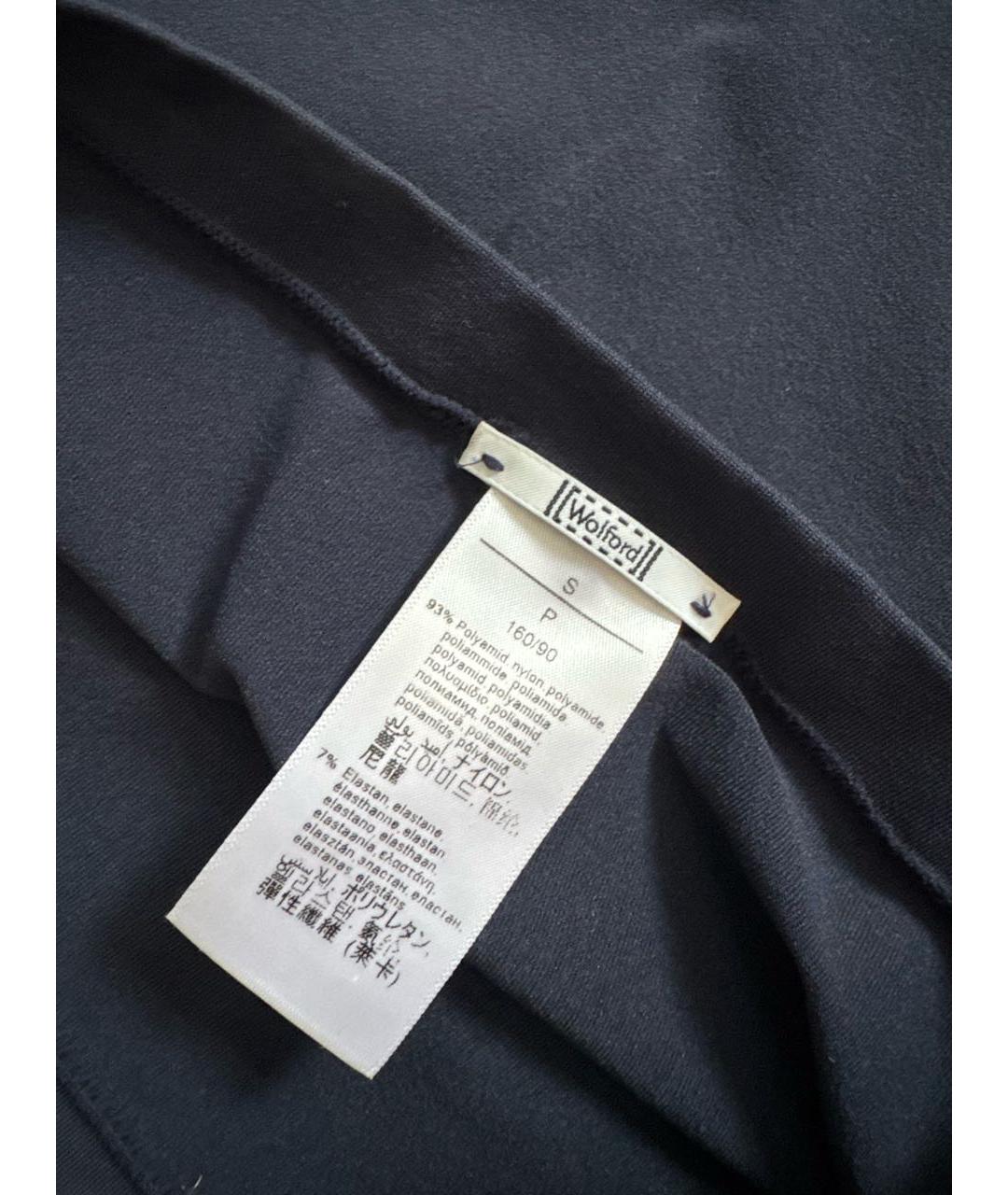 WOLFORD Темно-синее полиамидовое повседневное платье, фото 3
