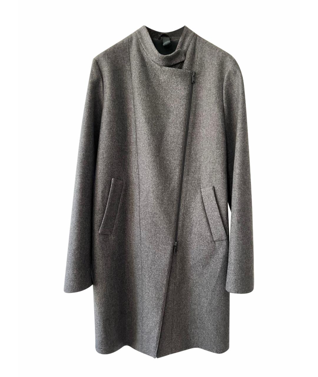 BRUNELLO CUCINELLI Серое пальто, фото 1