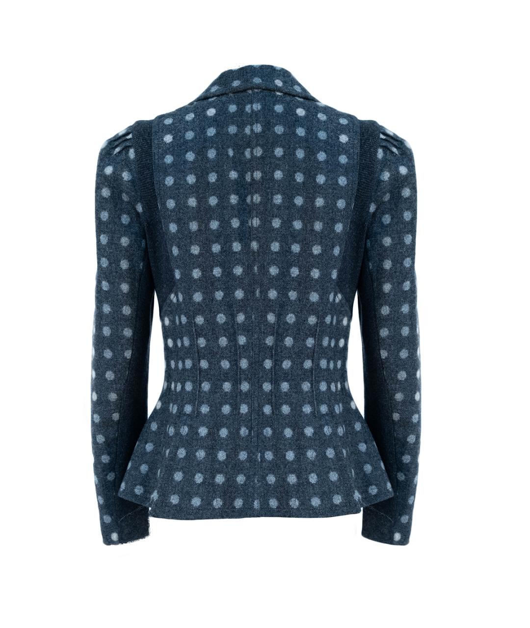 SONIA RYKIEL Серый шерстяной жакет/пиджак, фото 2