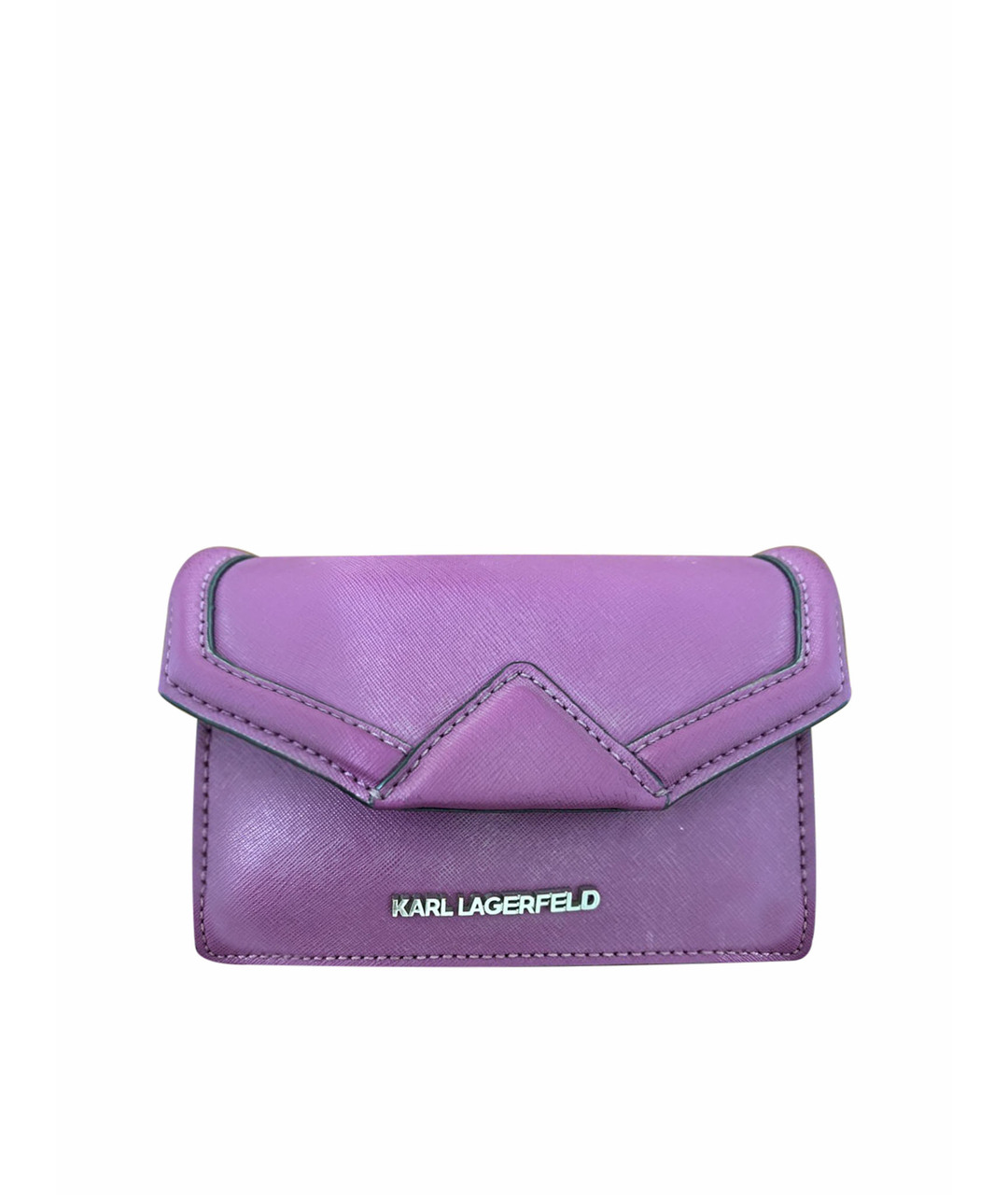 KARL LAGERFELD Фиолетовая сумка тоут, фото 1