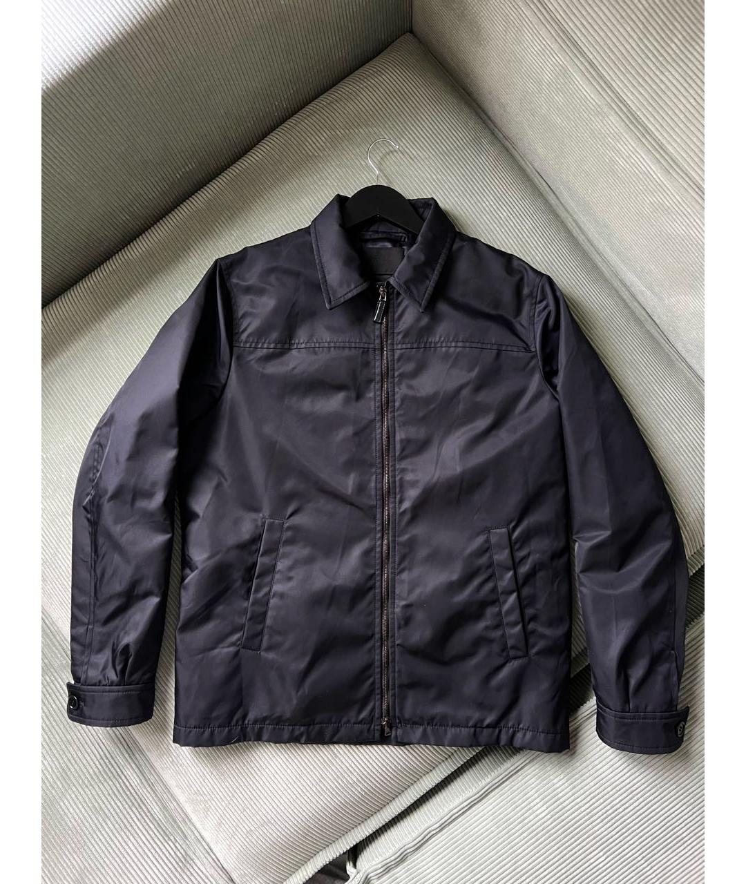 PRADA Темно-синяя куртка, фото 2