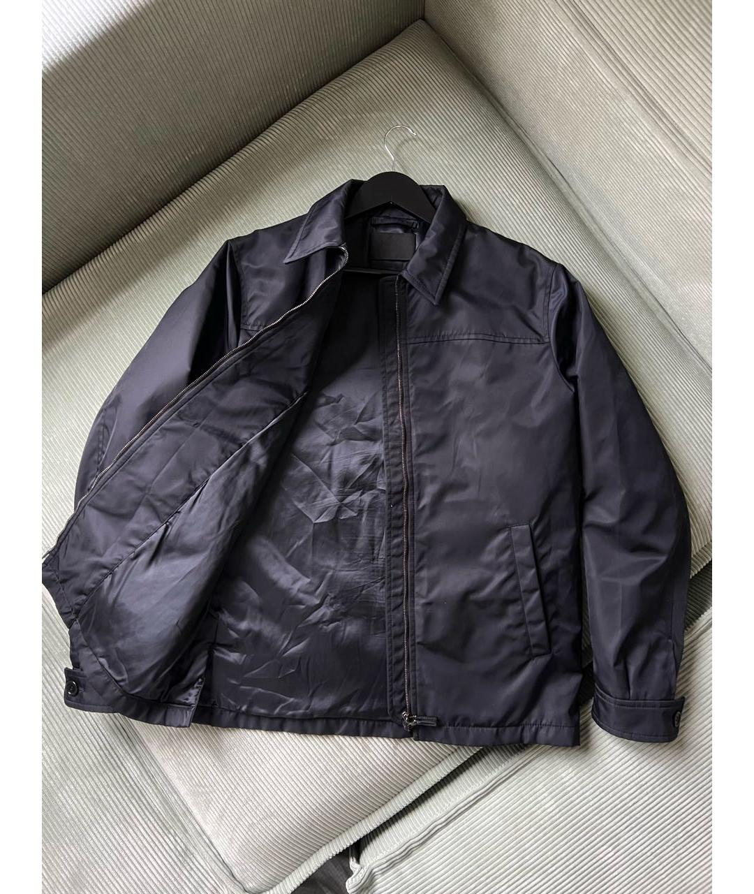 PRADA Темно-синяя куртка, фото 3