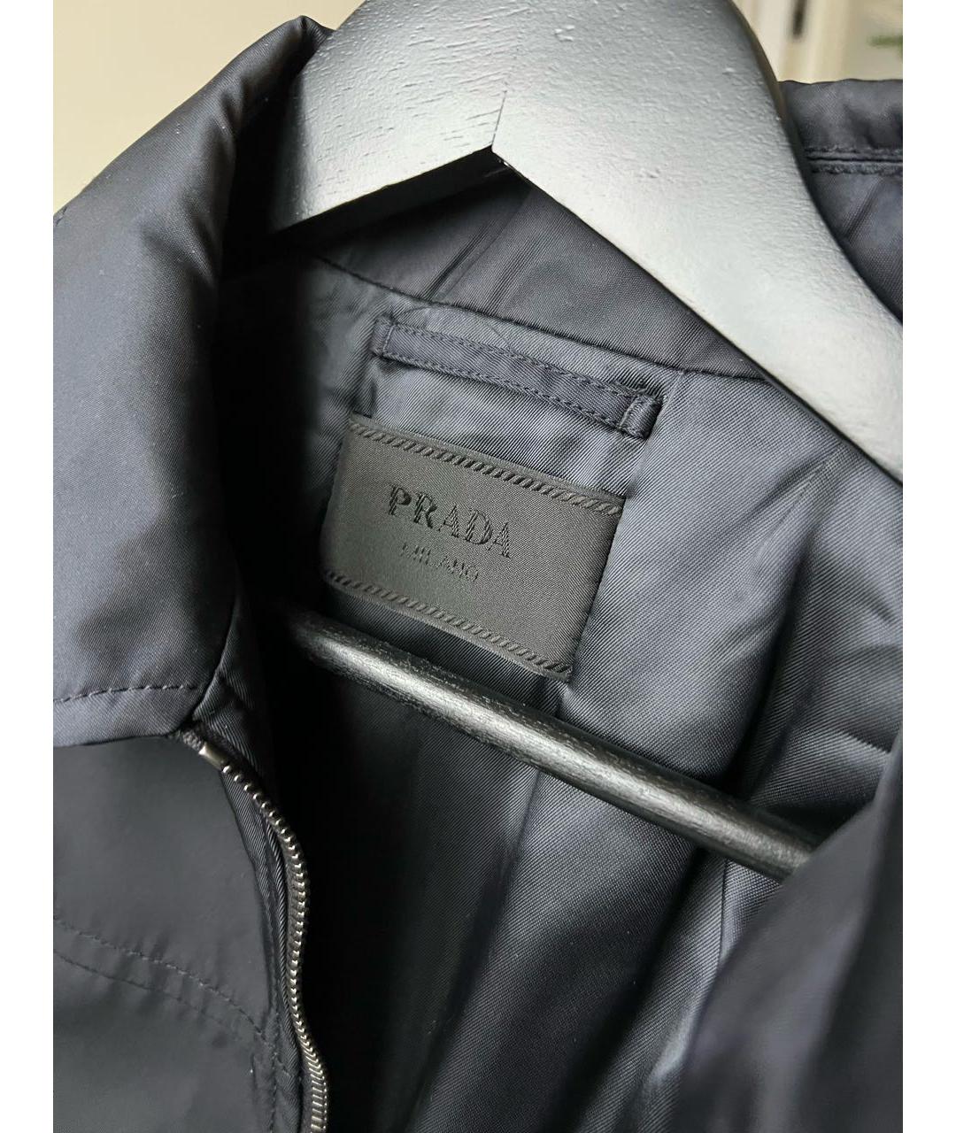 PRADA Темно-синяя куртка, фото 6