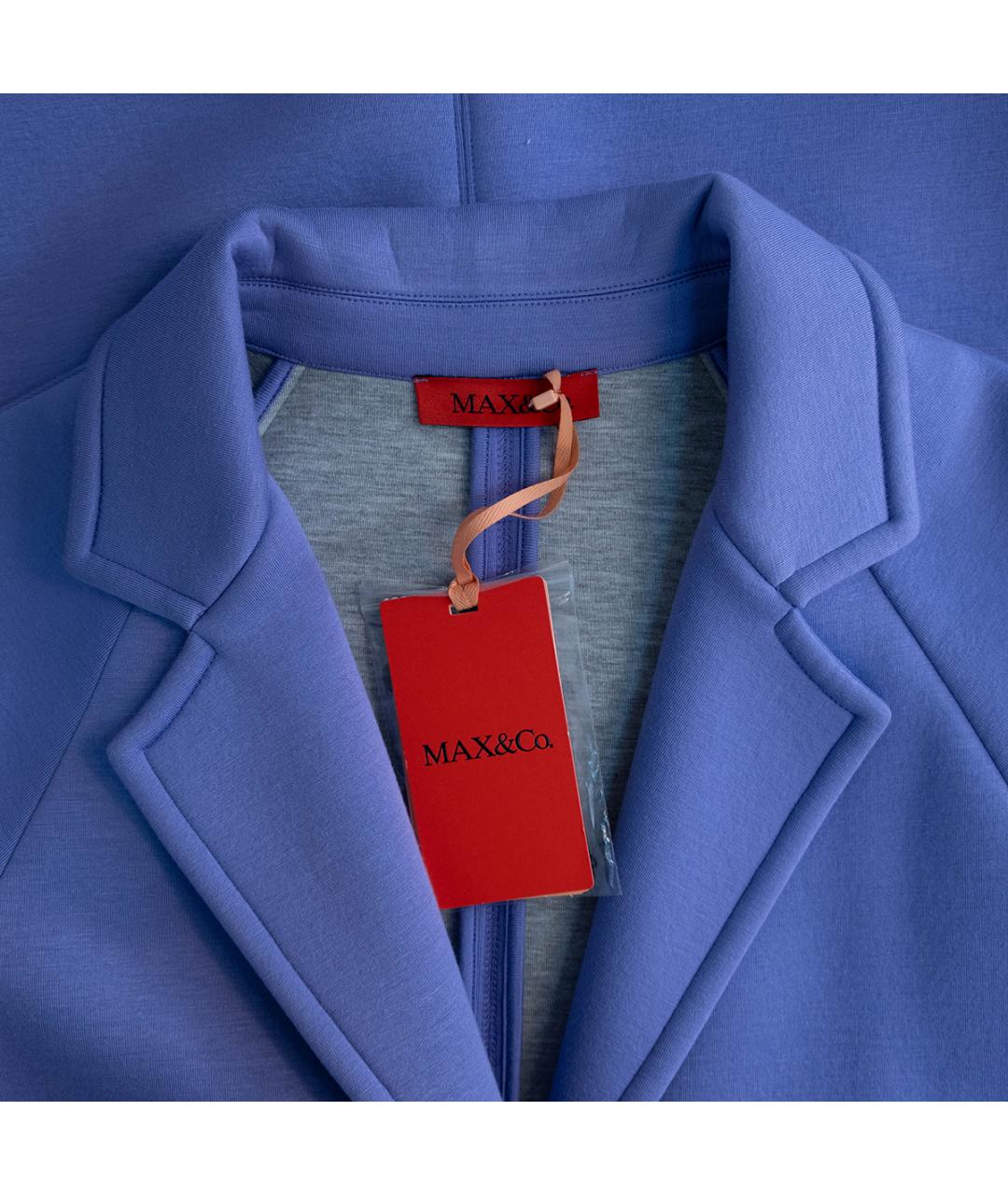 MAX&CO Фиолетовое вискозное пальто, фото 3