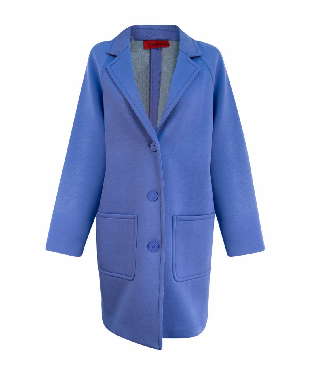 MAX&CO Фиолетовое вискозное пальто, фото 1