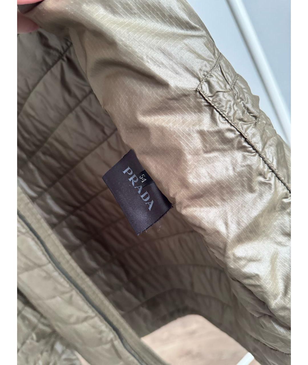 PRADA Хаки куртка, фото 6