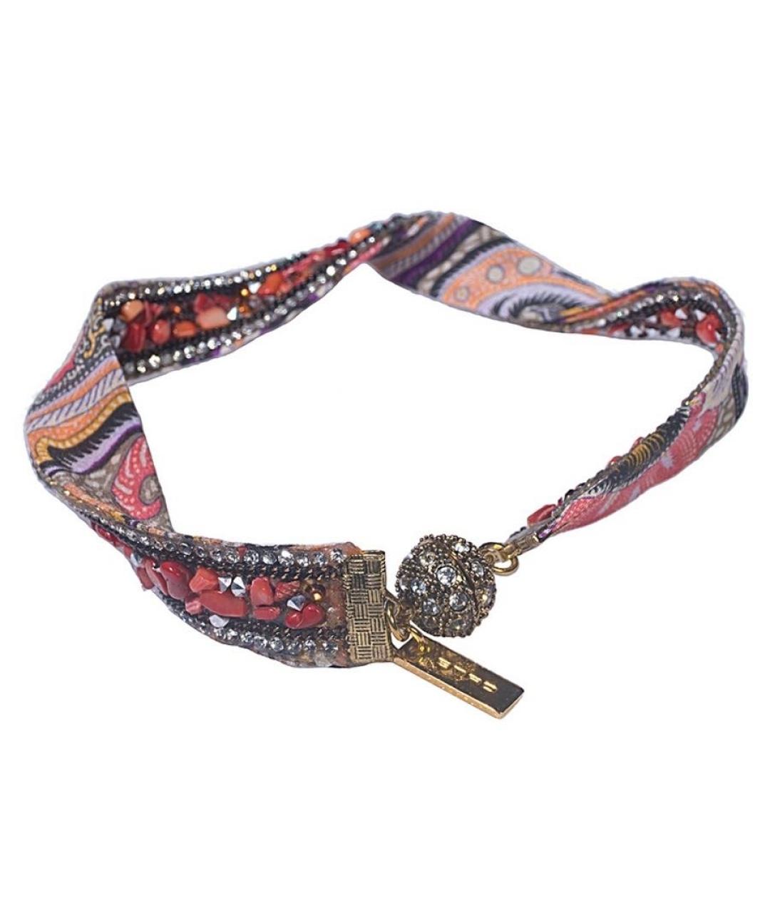 ETRO Красный латунный чокер, фото 9