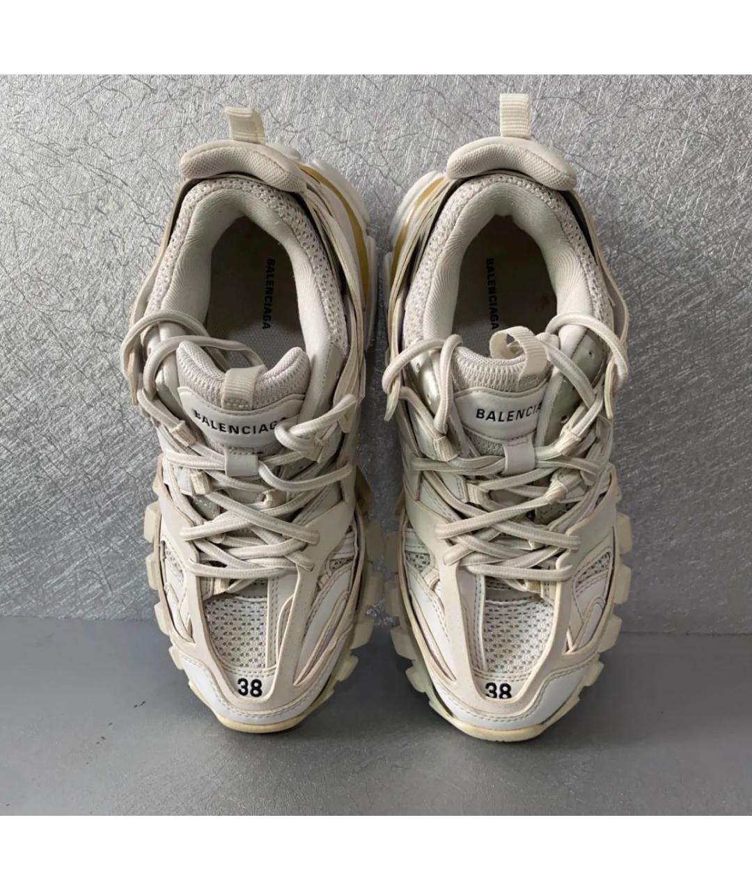 BALENCIAGA Белые кроссовки, фото 3