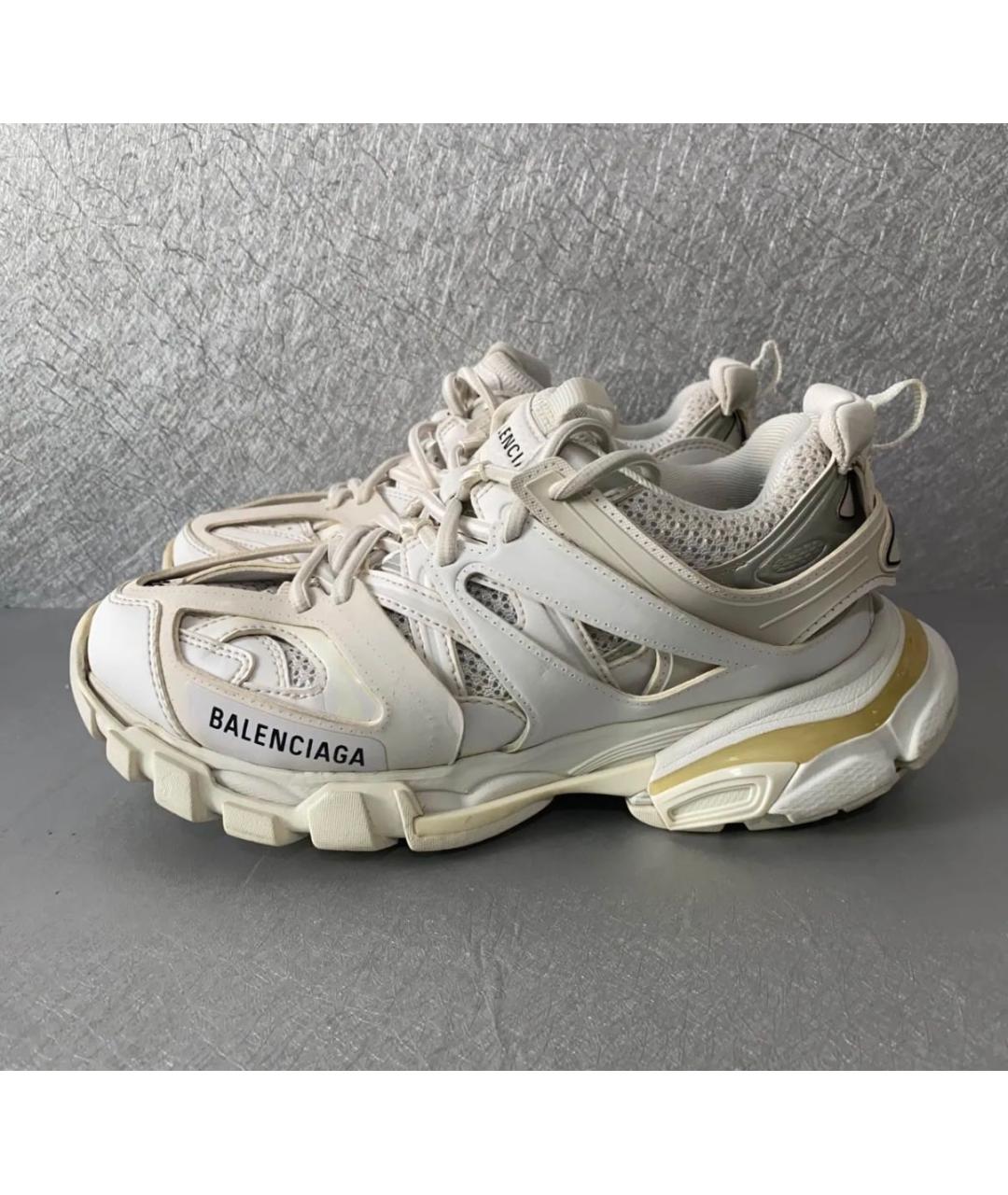 BALENCIAGA Белые кроссовки, фото 5