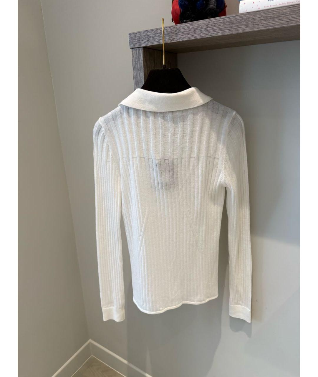 TWIN-SET Белая шерстяная водолазка, фото 2