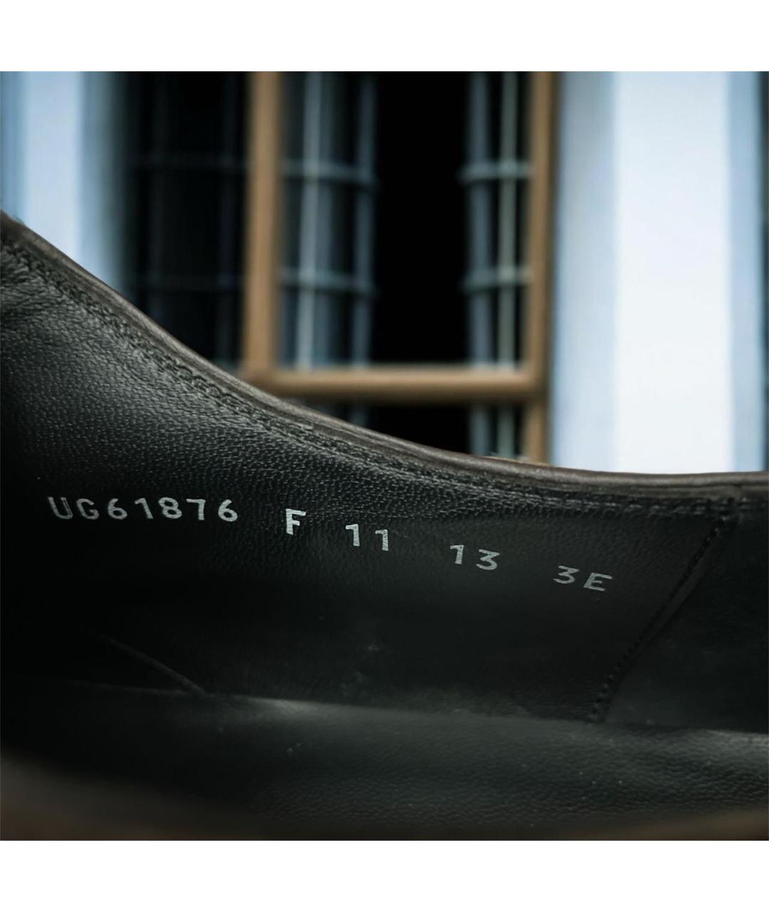 FERRAGAMO Коричневые кожаные туфли, фото 7
