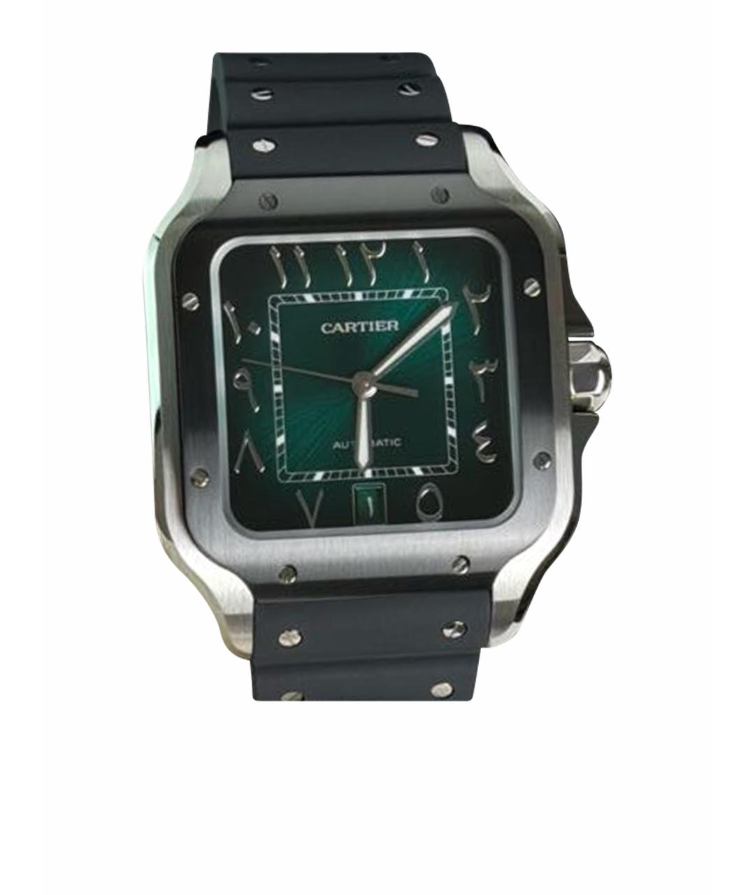 CARTIER Зеленые часы, фото 1