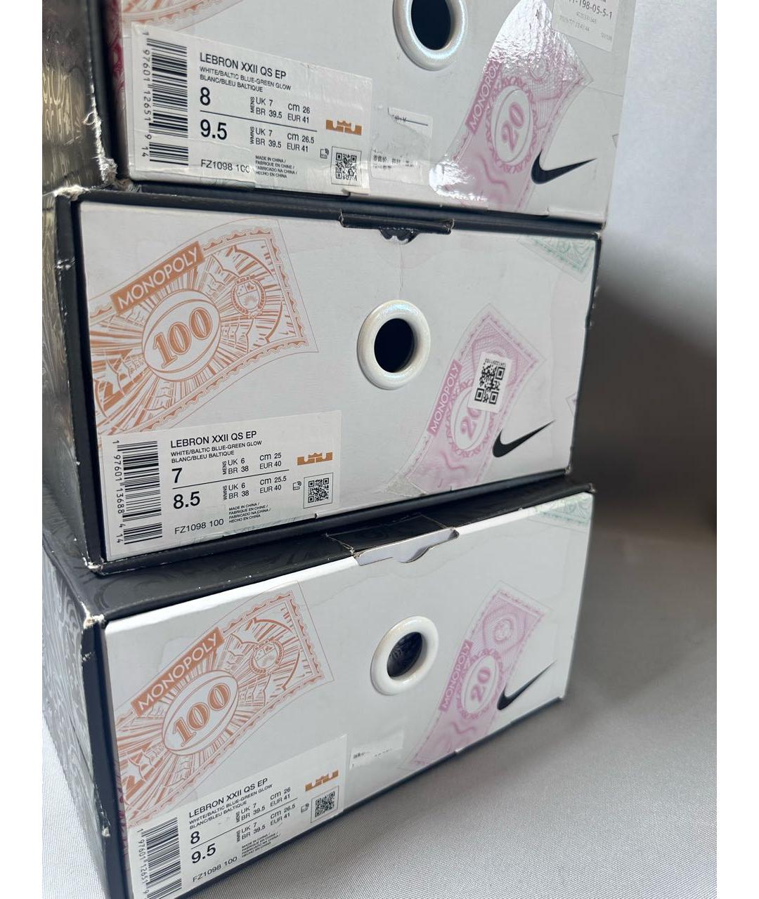 NIKE Серебряные кроссовки, фото 5