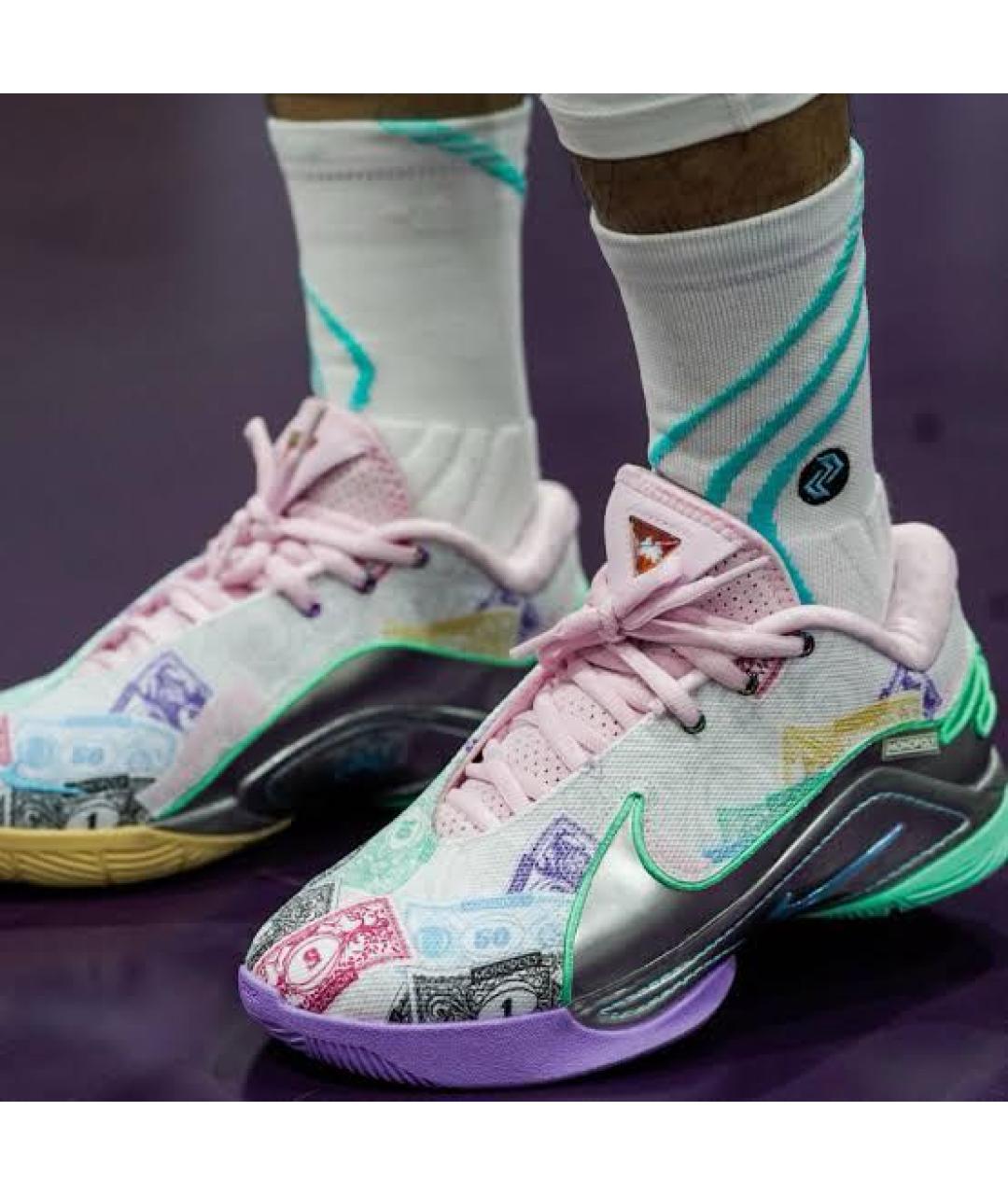 NIKE Серебряные кроссовки, фото 8