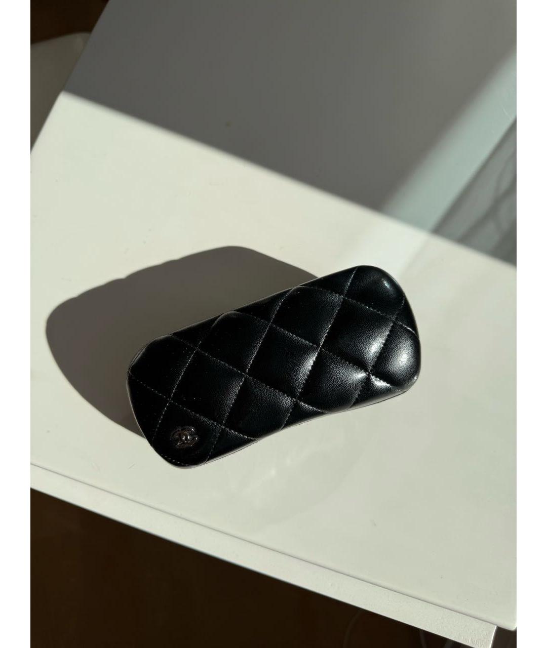 CHANEL Серые металлические солнцезащитные очки, фото 5