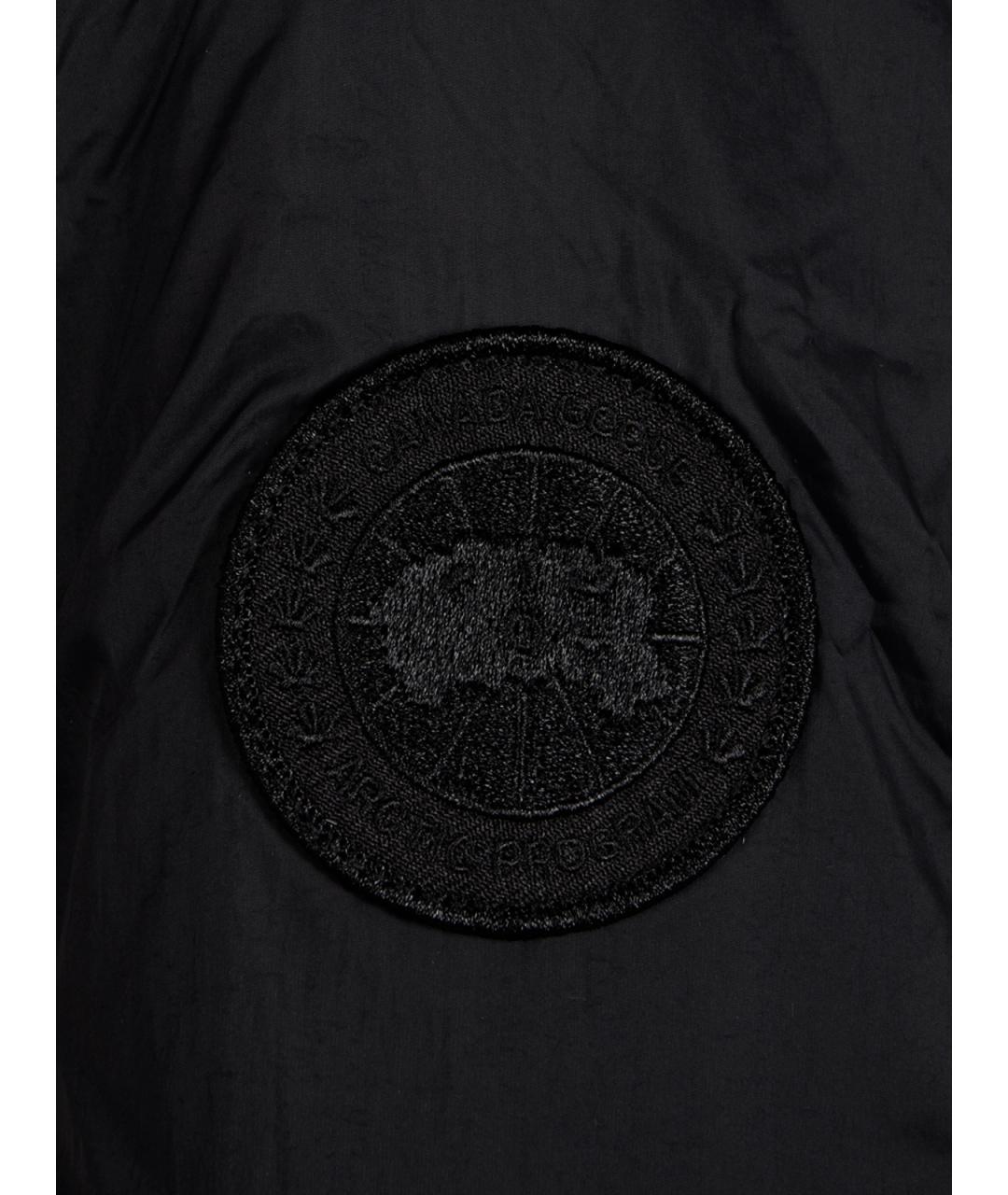 CANADA GOOSE Черная полиамидовая куртка, фото 3