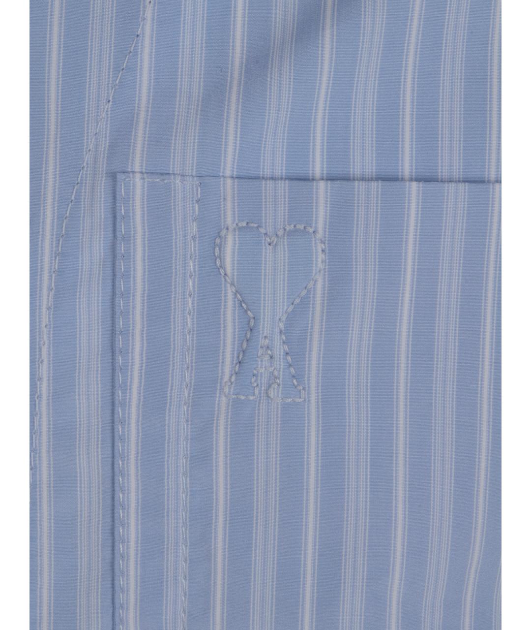 Ami Paris Мульти хлопковая кэжуал рубашка, фото 3