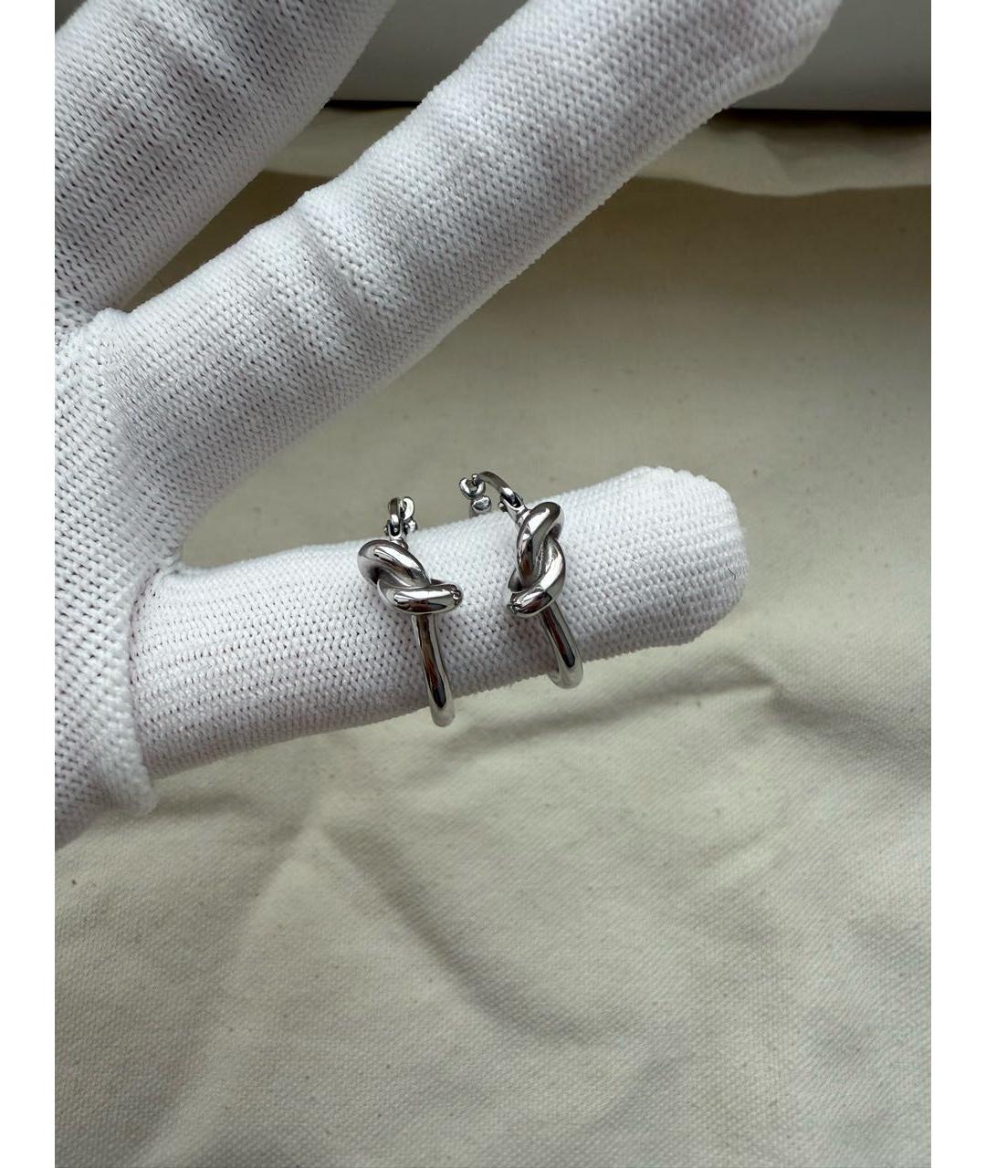 CELINE Серебряные латунные серьги, фото 2