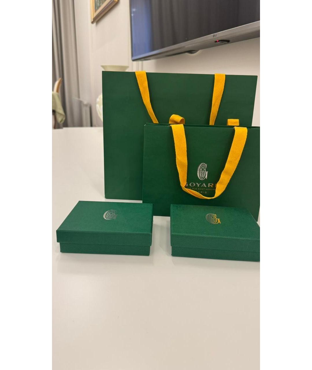 GOYARD Темно-синий кардхолдер, фото 2