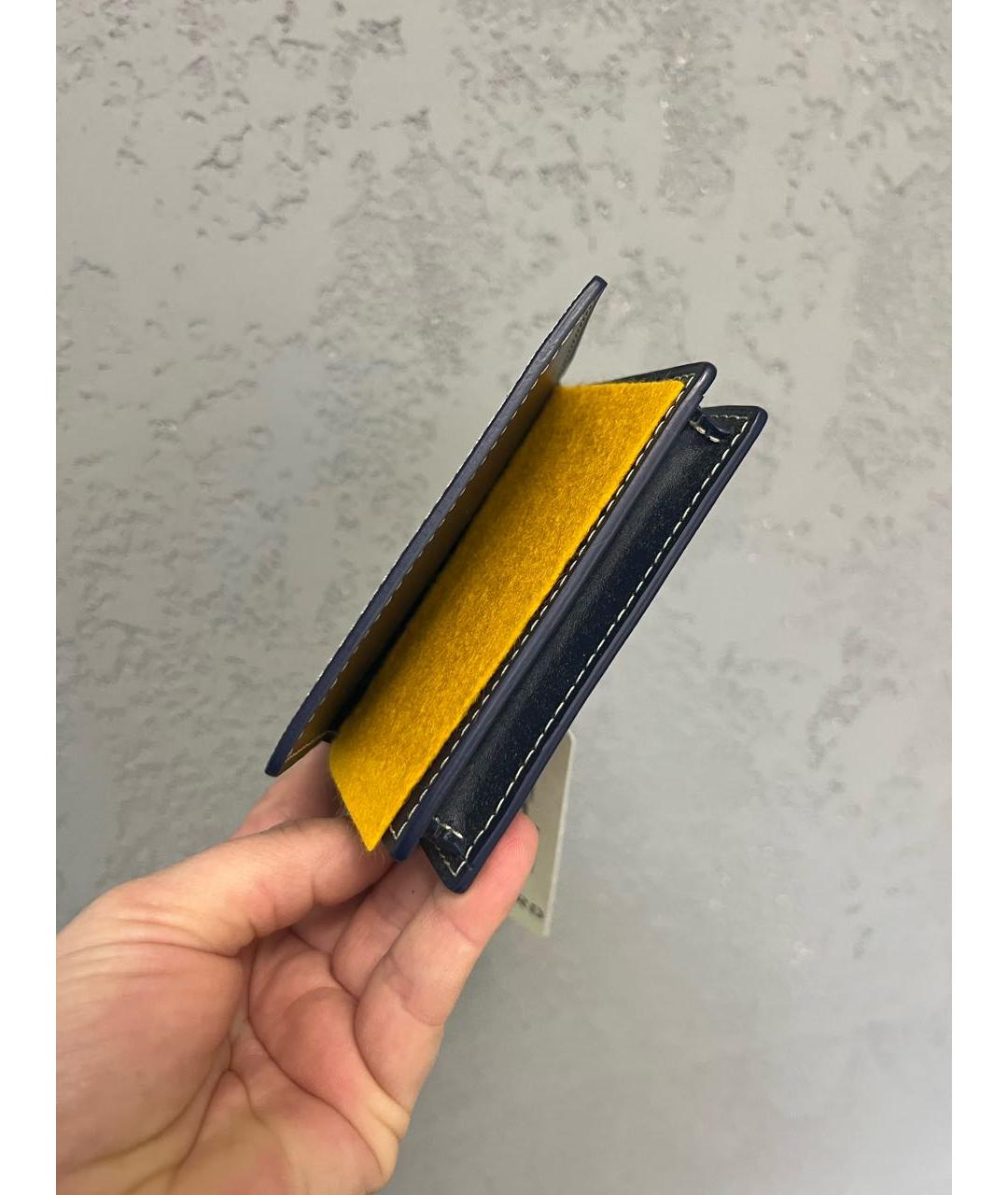 GOYARD Темно-синий кардхолдер, фото 6