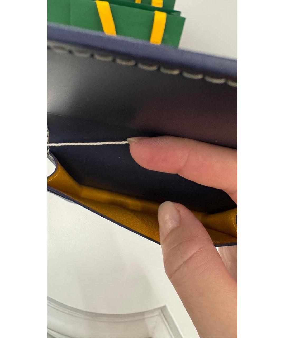 GOYARD Темно-синий кардхолдер, фото 5