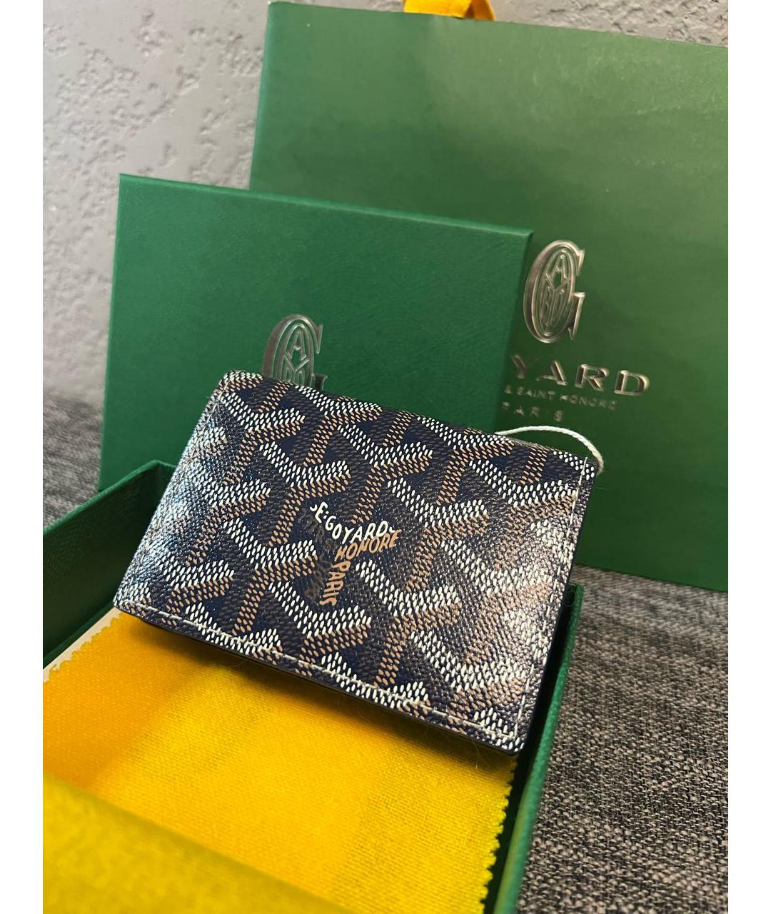 GOYARD Темно-синий кардхолдер, фото 2
