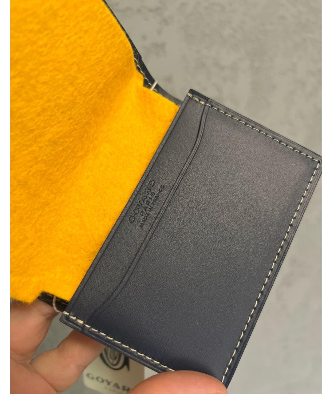 GOYARD Темно-синий кардхолдер, фото 4