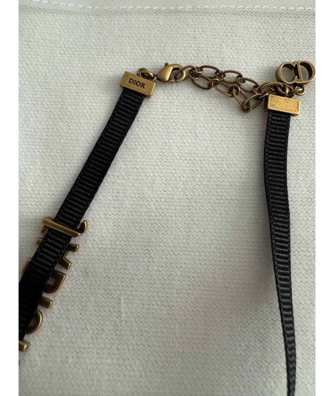 CHRISTIAN DIOR Золотой чокер, фото 6