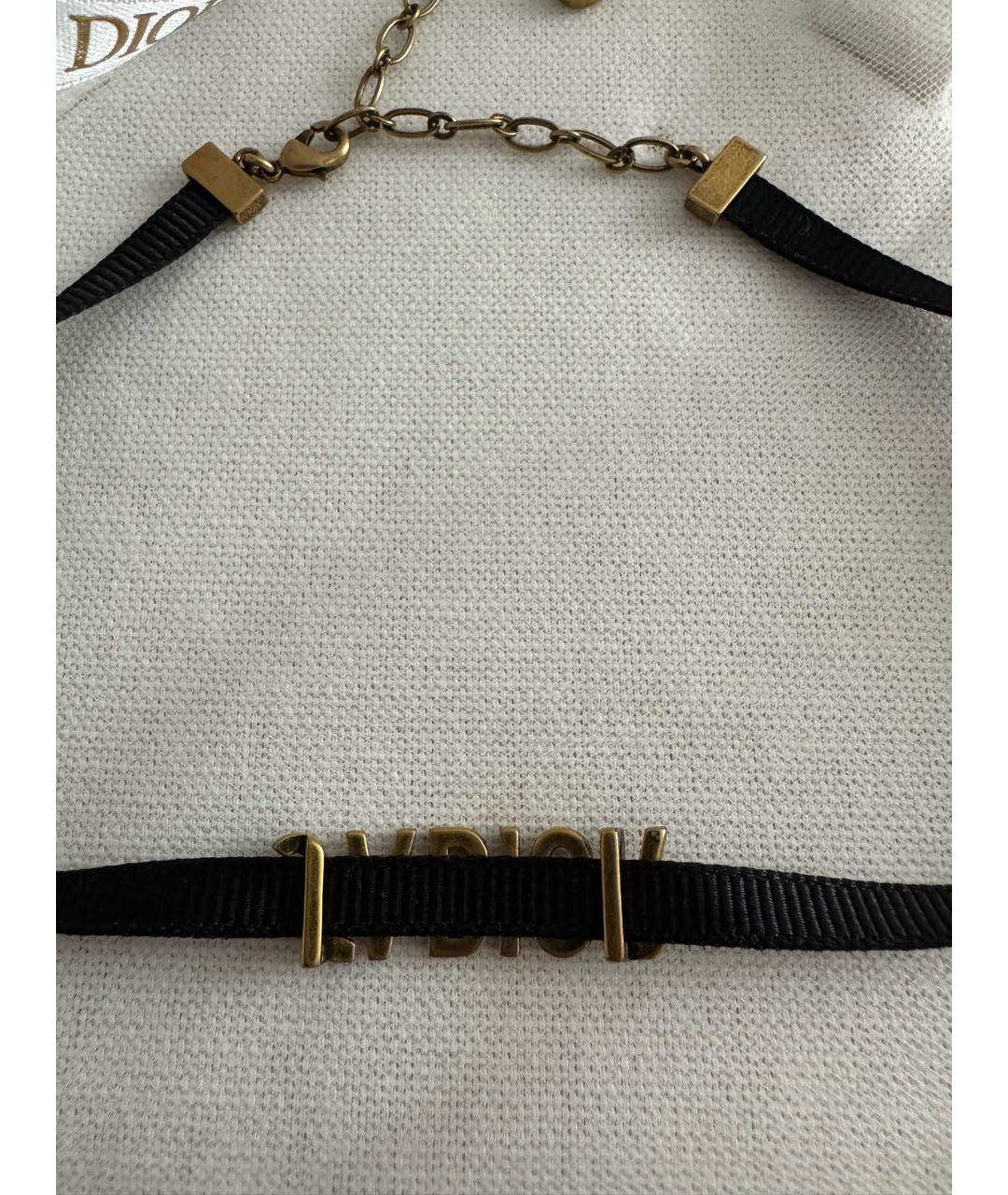CHRISTIAN DIOR Золотой чокер, фото 4