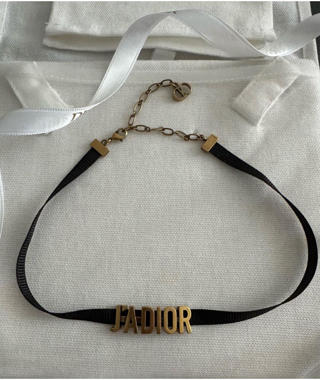CHRISTIAN DIOR Золотой чокер, фото 7