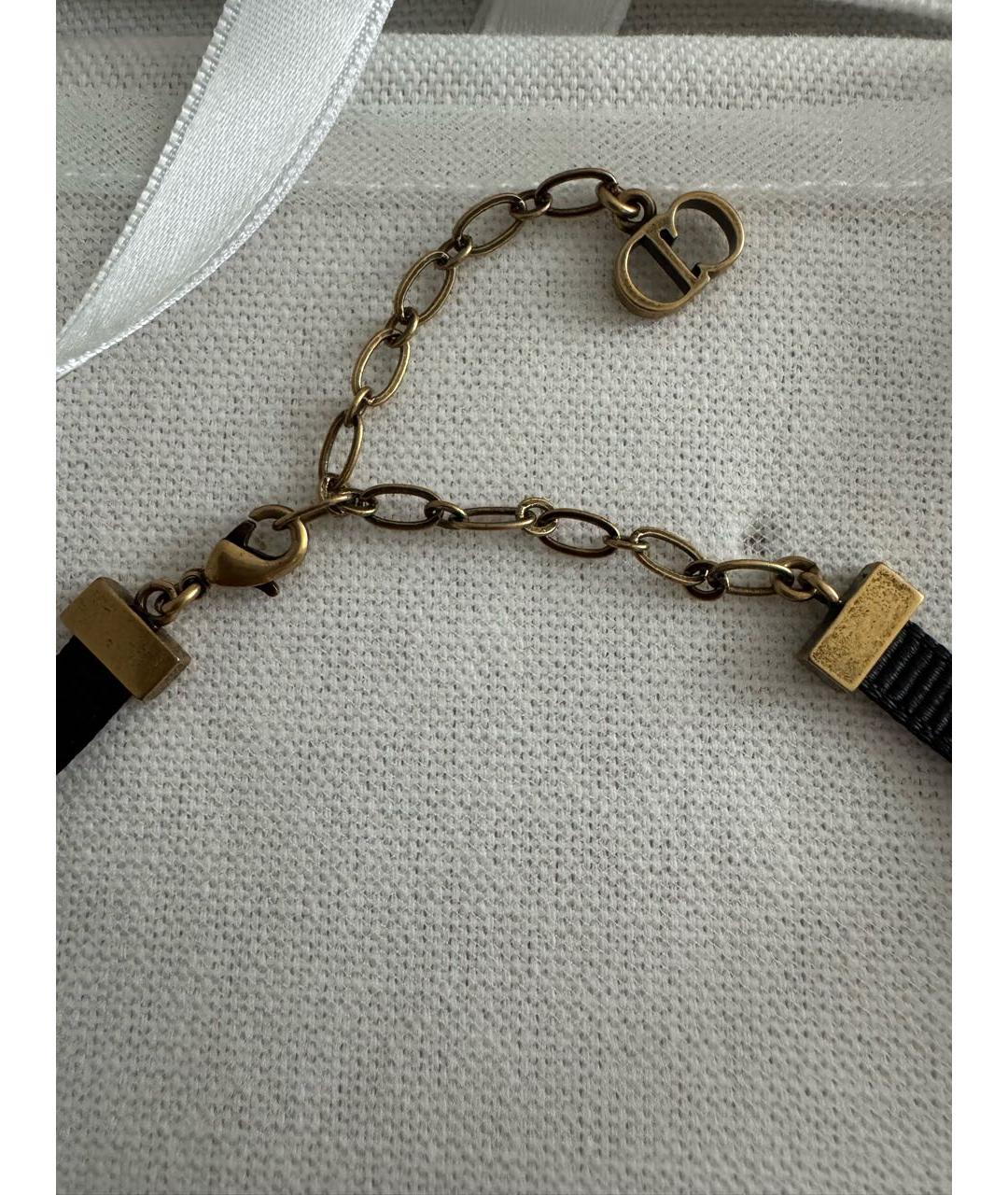 CHRISTIAN DIOR Золотой чокер, фото 3